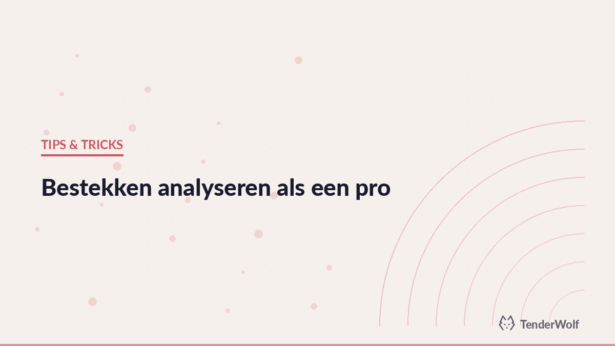 Analyse van bestekken uit overheidsopdrachten