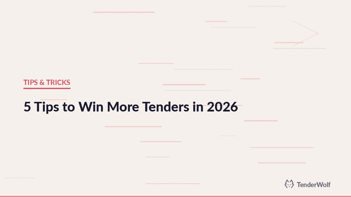 Team winning a tender